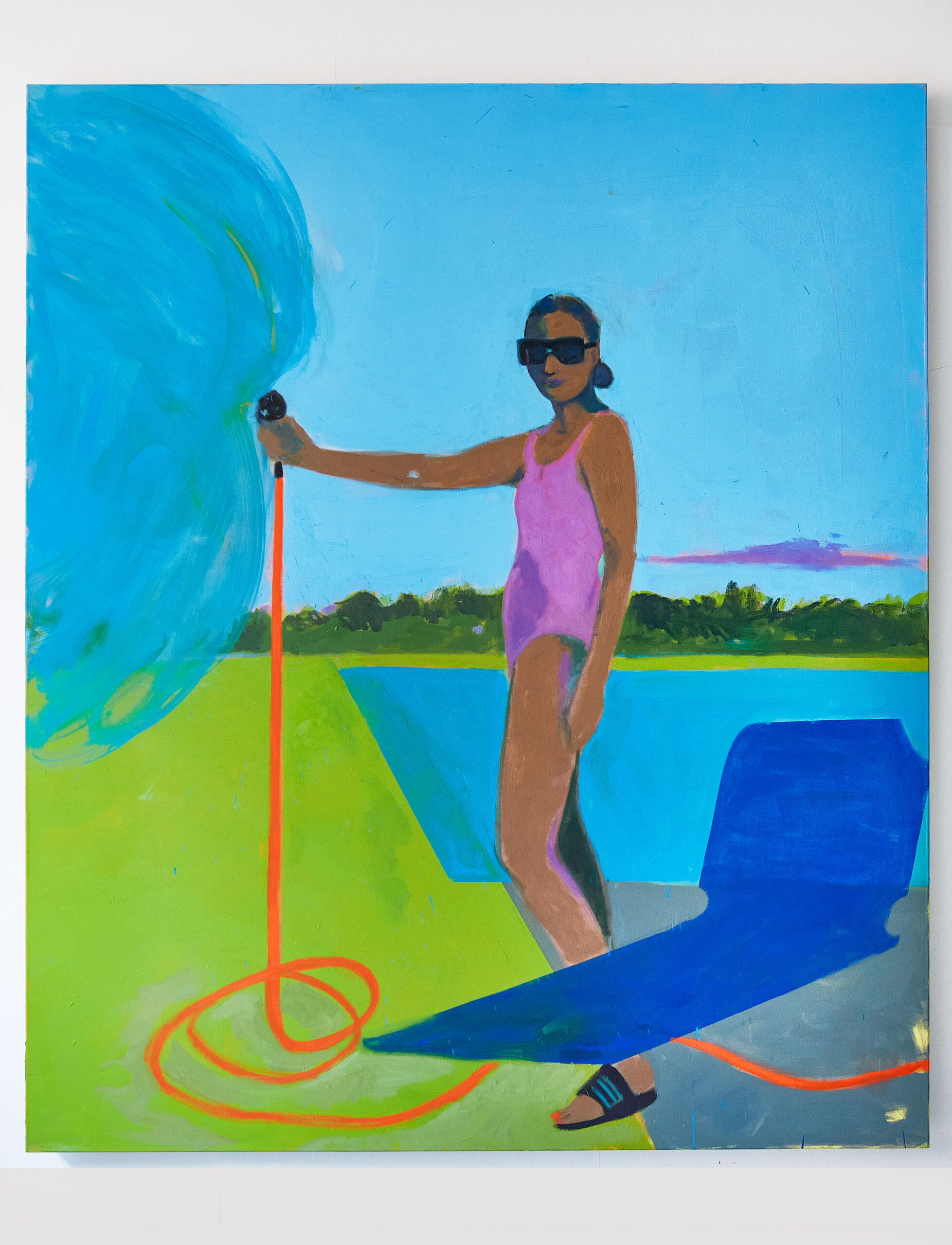 ציור צבעוני של דמות אדם